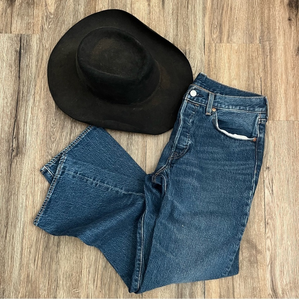Levi’s 501 Straight Leg Denim Jeans Men’s 31x30 Classic Blue Casual Workwear EUC